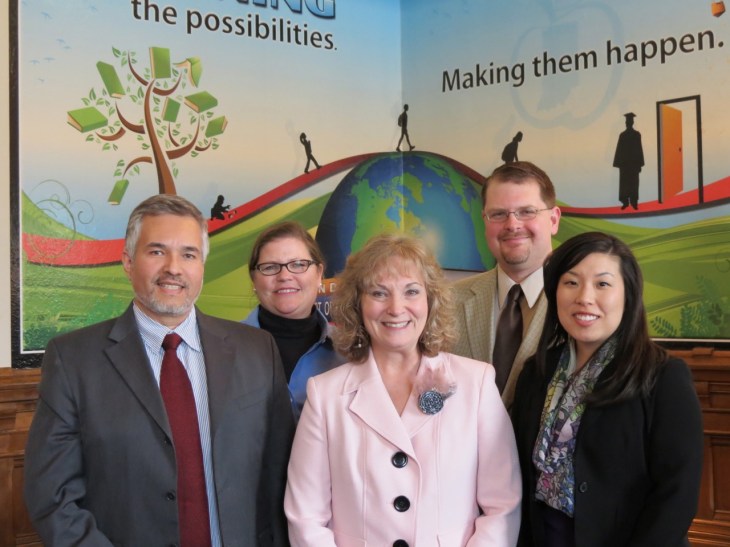 The HAMTE Board Meets with Superintendent Ritz